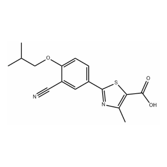 Febuxostat le haghaidh gout agus hyperuricemia
